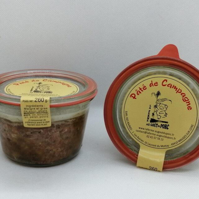 Notre gamme de BOCAUX LA FERME AU GOÛT DU PORC